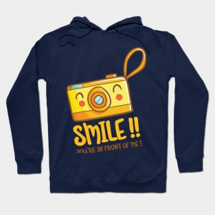 Smile !! You're in front of me ! Hoodie